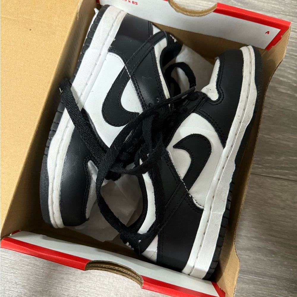 Nike Kids Black and White Sneakers